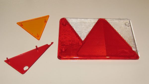ASPOCK MULTIPOINT 4 1V LEFT HAND REAR LIGHT LENS