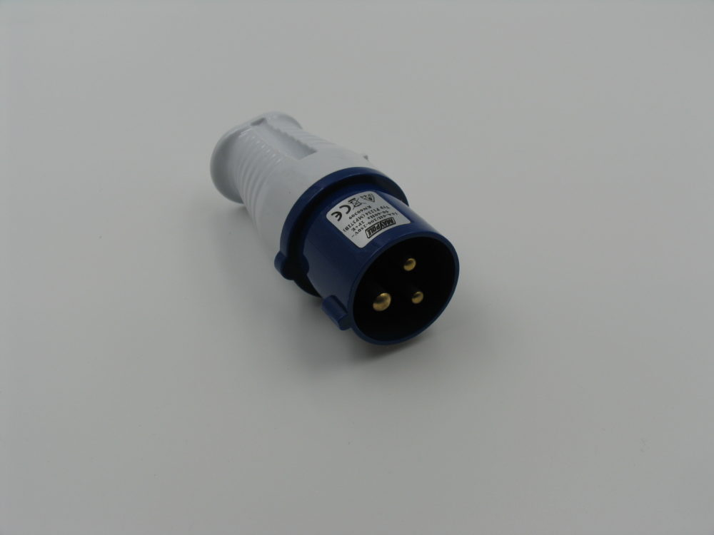 230V SITE PLUG MALE - Slipstream Trailer Parts