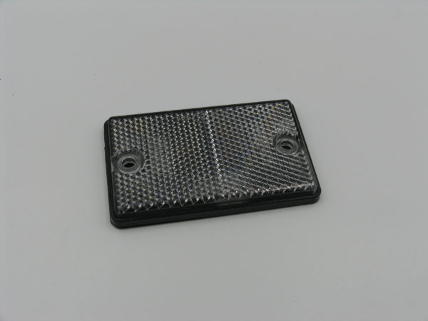 CLEAR REFLECTOR WITH MOUNTING HOLES