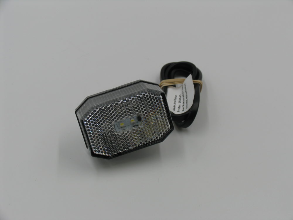 ASPOCK FLEXIPOINT LED CLEAR SIDE MARKER LIGHT Slipstream Trailer Parts