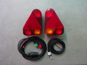 AJBA FP70 Trailer Lighting Kit. 6Mt with Side Run Off
