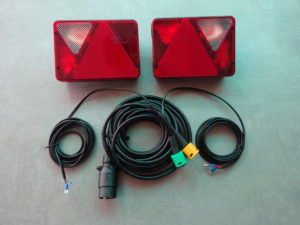 AJBA RL80 Trailer Lighting Kit. AJBA 4Mt Harness with Side Run Off
